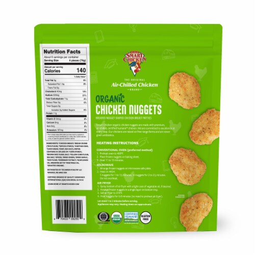 Smart Chicken Breaded Chicken Nuggets Perspective: back