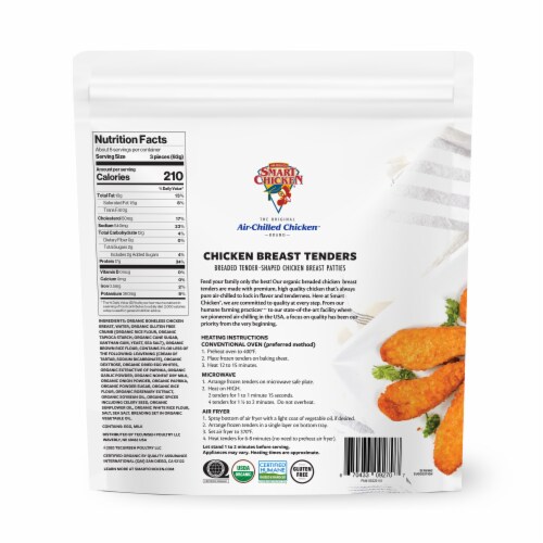 Smart Chicken Breaded Chicken Tenders Perspective: back
