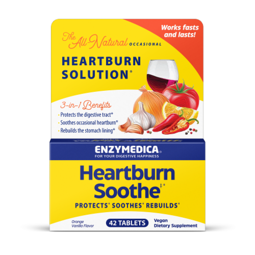 Enzymedica® Heartburn Relief Chews Perspective: back