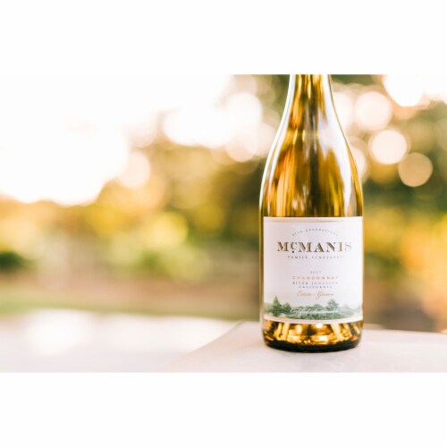 McManis Family Vineyards Chardonnay California White Wine Perspective: back