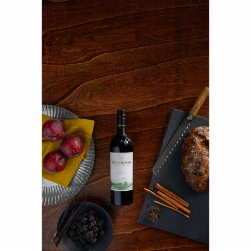 McManis Family Vineyards Merlot California Red Wine Perspective: back