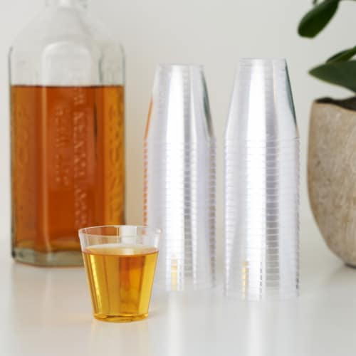 True Party: Plastic 2oz Shot Glasses, Set of 50 by True Perspective: back