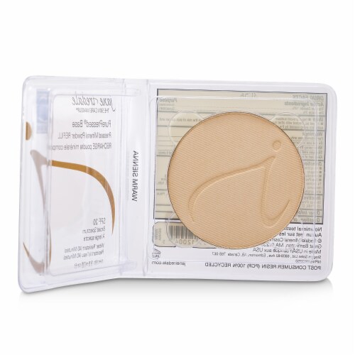 Jane Iredale PurePressed Base Pressed Mineral Powder Refill SPF 20 Warm Sienna 9.9g/0.35oz, 9.9g