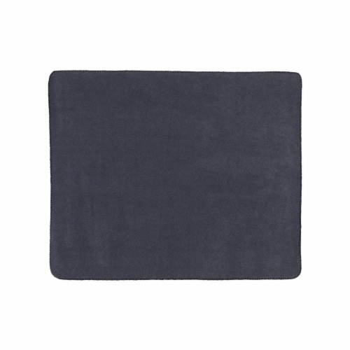 Alpine Fleece - Fleece Throw Blanket Perspective: back