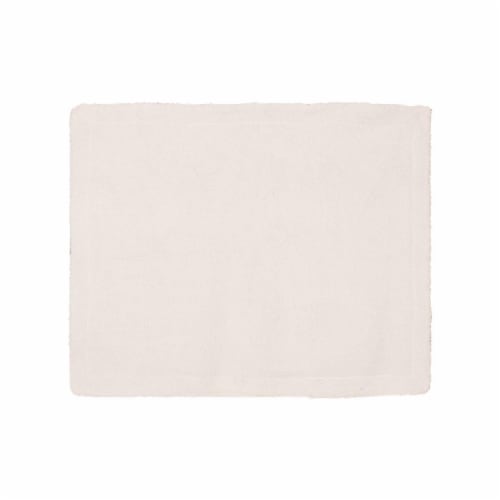 Alpine Fleece Micro Mink Sherpa Blanket Perspective: back