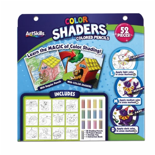 ArtSkills® Color Pencil Shading Set Perspective: back
