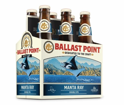 Ballast Point Manta Ray Double IPA Perspective: back