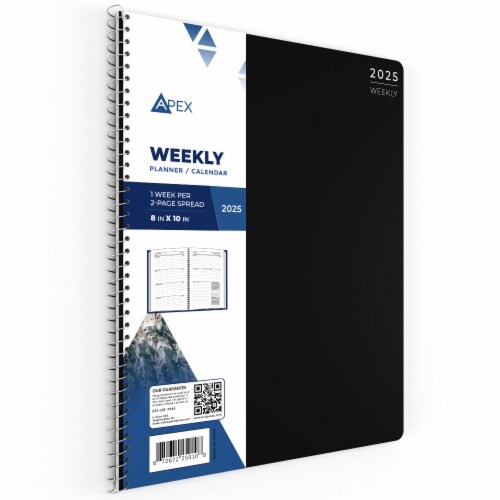 APEX 2025 SpiralBound Weekly Planner and Calendar 24Units, 24 Units