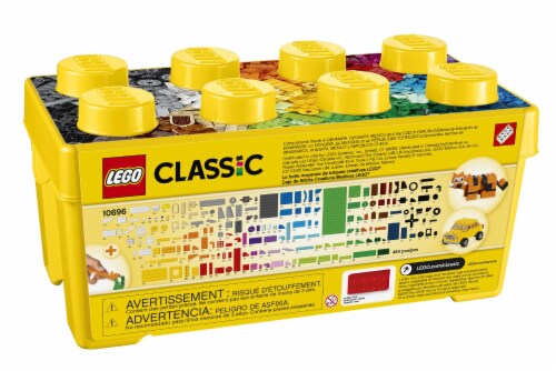LEGO® Classic Medium Creative Brick Box Building Blocks Perspective: back
