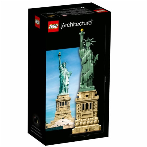 Lego 21042 Architecture Statue Of Liberty New With Box Perspective: back