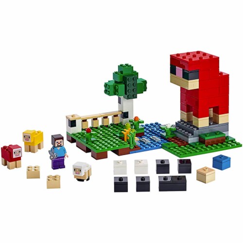 21153 LEGO® Minecraft The Wool Farm Perspective: back