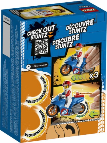 60298 LEGO® City Rocket Stunt Bike Building Toy Perspective: back
