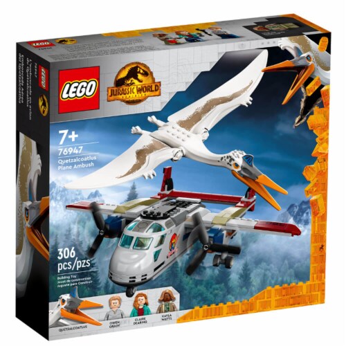LEGO® Jurassic World Dominion Quetzalcoatlus Plane Ambush Perspective: back