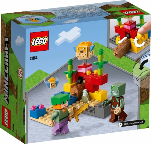 the coral reef lego minecraft