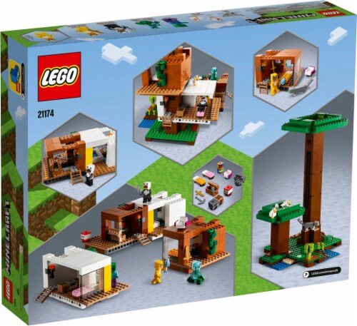 LEGO® 21174 Minecraft The Modern Treehouse Building Set Perspective: back
