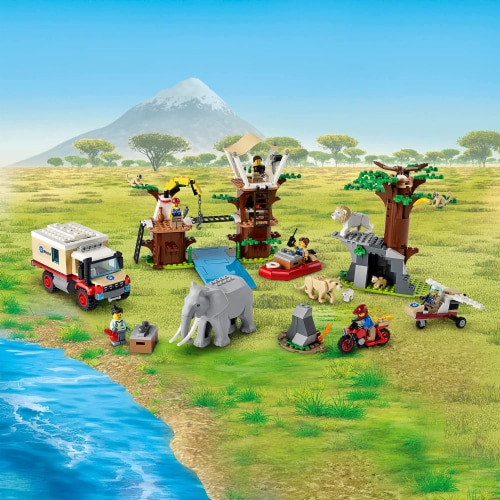 60307LEGO City Wildlife Rescue Camp Building Toy 503 pc Fry s