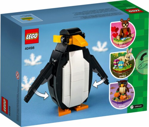 LEGO® Christmas Penguin Building Toy Perspective: back