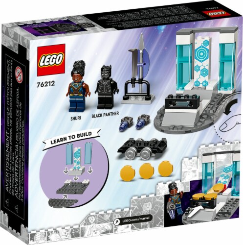 LEGO® 76212 Marvel Studios Black Panther Shuri's Lab Building Set Perspective: back