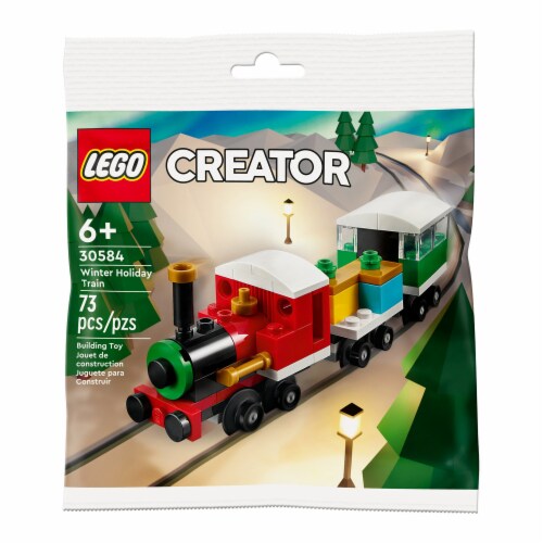 LEGO® Creator Winter Holiday Train 30584 Perspective: back