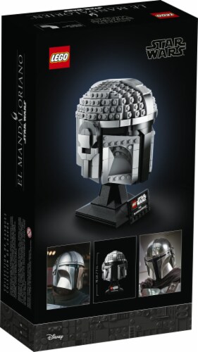 LEGO® Star Wars The Mandalorian Helmet Building Set Perspective: back