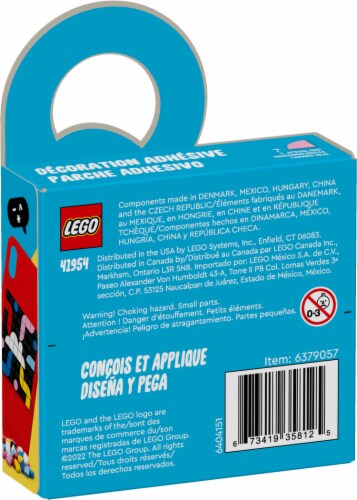 LEGO® DOTS Adhesive Patch Building Set 41954 Perspective: back