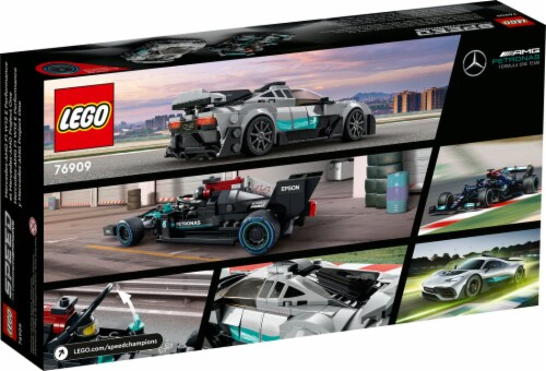 LEGO® 76909 Speed Champions Mercedes-AMG F1 W12 E Performance Project One Building Set Perspective: back