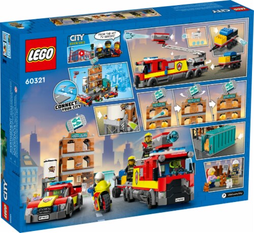 Lego hooping fire brigade instructions