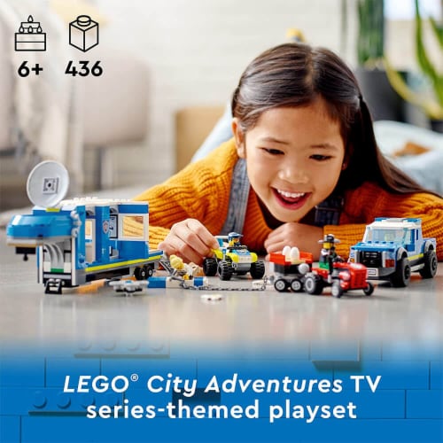 LEGO 60315 City Police Mobile Command Truck Perspective: back