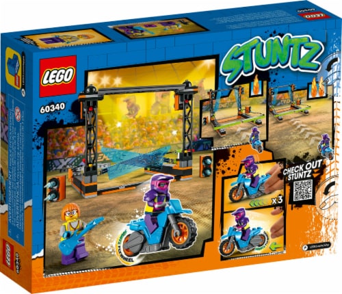 LEGO City The Blade Stunt Challenge Building Toy Perspective: back