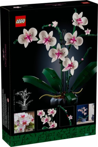 LEGO® Botanical Collection Orchid 10311 Building Set Perspective: back