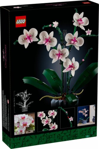 LEGO® Botanical Collection Orchid 10311 Building Set Perspective: back