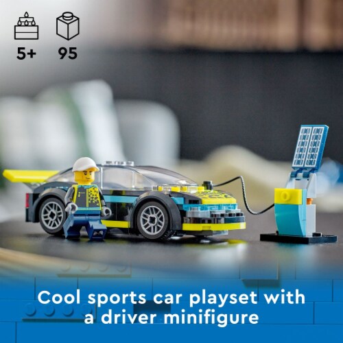LEGO® City Electric Sports Car Building Set Perspective: back
