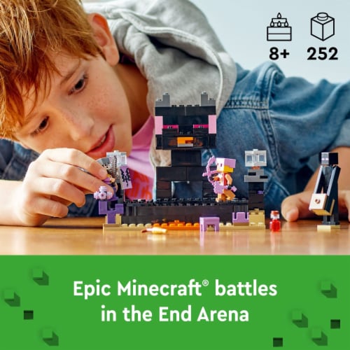 LEGO® 21242 Minecraft The End Arena Building Set Perspective: back