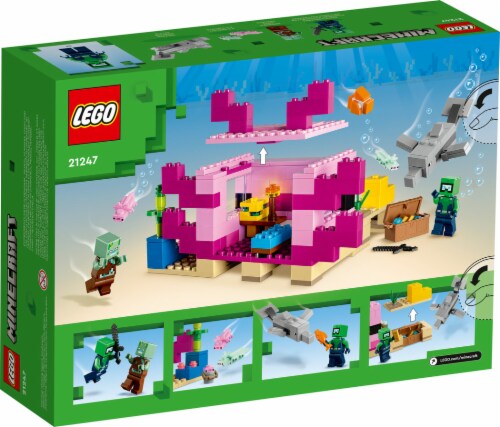 LEGO® The Axolotl House 21247 Building Set Perspective: back