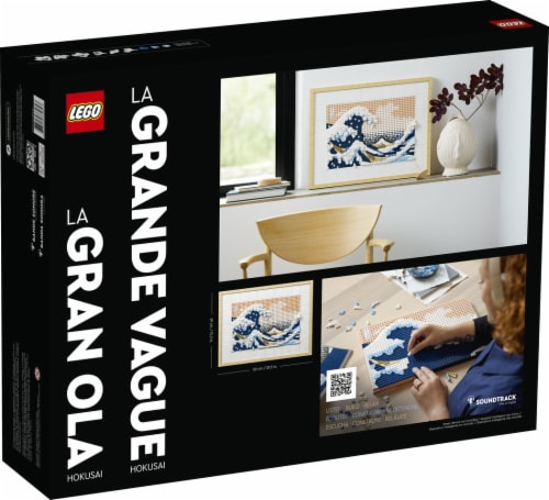 LEGO® 31208 Hokusai – The Great Wave V39 Perspective: back