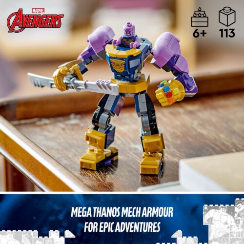 LEGO Super Heros 76242 Marvel Thanos Mech Armor Perspective: back