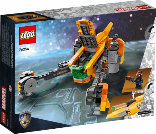 LEGO® 76254 Marvel Baby Rocket's Ship Building Set Perspective: back