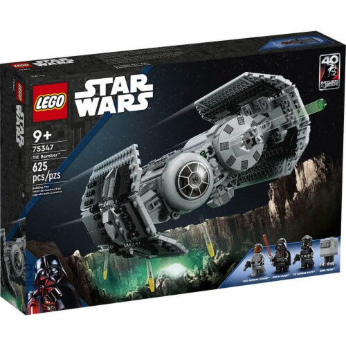LEGO® 75347 Star Wars TIE Bomber™ Building Set Perspective: back