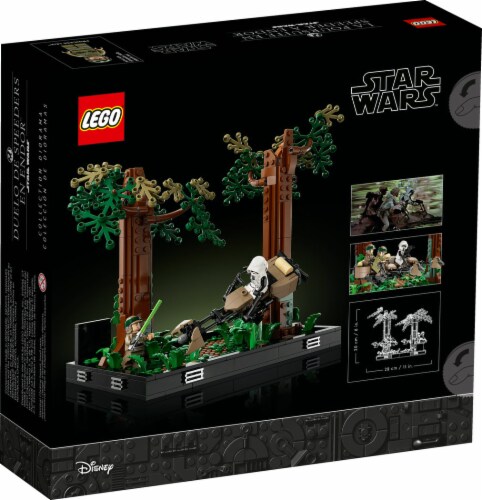 LEGO® Star Wars 75353 Endor™ Speeder Chase Diorama Perspective: back