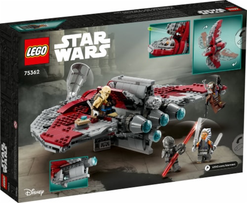 LEGO® Star Wars Ahsoka Tano's T-6 Jedi Shuttle Perspective: back