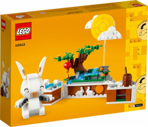 LEGO® Jade Rabbit Building Set Perspective: back