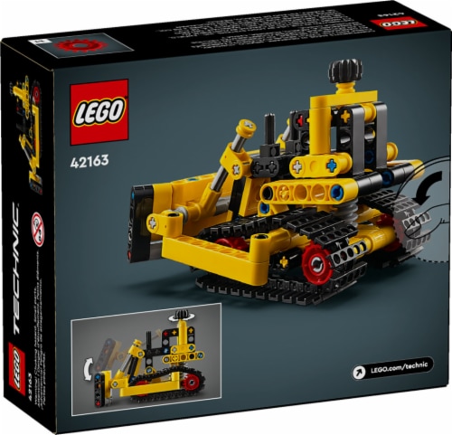 LEGO® Heavy-Duty Bulldozer Perspective: back