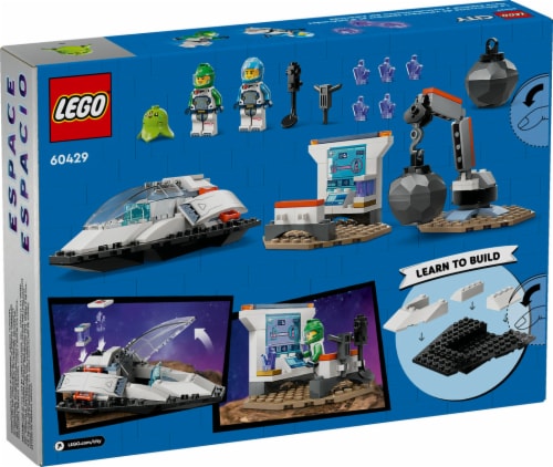 LEGO® City Spaceship and Asteroid Discovery Building Toy Perspective: back
