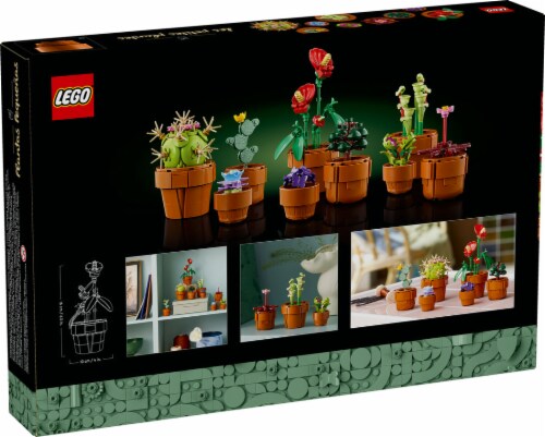 LEGO® Botanical Collection Tiny Plants 10329 Building Set Perspective: back