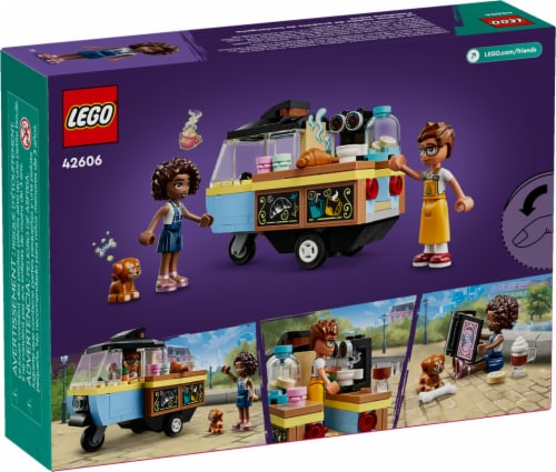 LEGO® Mobile Bakery Food Cart 42606 Perspective: back