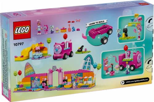 LEGO® Gabby's Dollhouse Gabby's Party Room Set Perspective: back