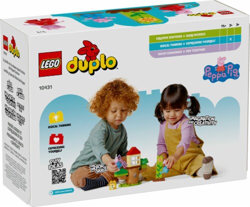 10431 LEGO® Duplo™ Peppa Pig™ Garden & Tree House Building Set Perspective: back