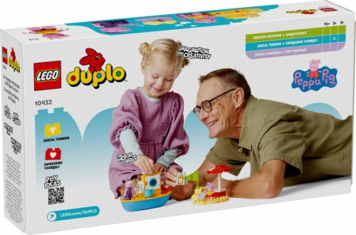 LEGO® DUPLO™ Peppa Pig™ Boat Trip 10432 Building Set Perspective: back