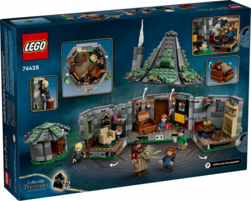 LEGO® Hagrid's Hut: An Unexpected Visit Building Set Perspective: back