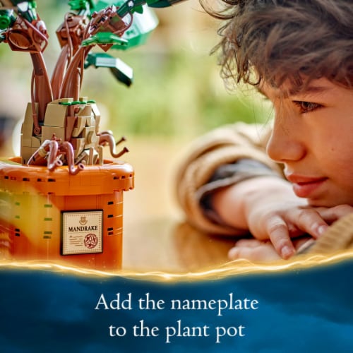 LEGO® Harry Potter™ Mandrake Magical Plant 76433 Perspective: back